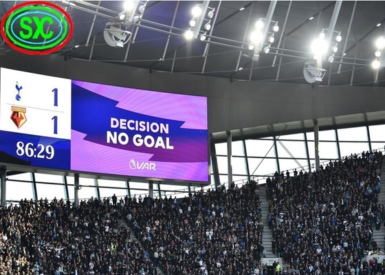 HD ngoài trời Tỷ lệ làm mới cao Full Color P8 Big Stadium LED Display Screen
