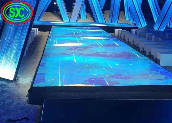 Trung Quốc SMD3535 Sound Active Dj Led Disco Dance Floor Bàn sợi chùm trắng ấm áp