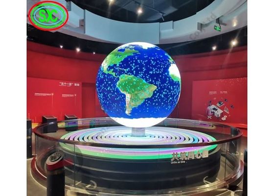 Giá tốt Màn hình LED hình cầu hiển thị Video/Văn bản/Hình ảnh Chống nước IP43 Hoàn hảo cho Trung tâm thương mại/Sự kiện trực tuyến