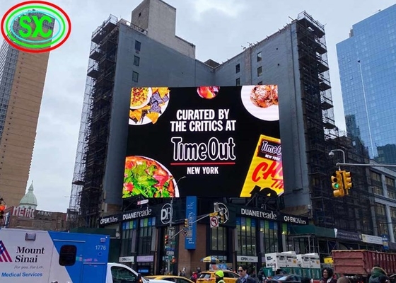 P10 LED Billboard, 32X16 High Resolution LED Display 3 năm bảo hành