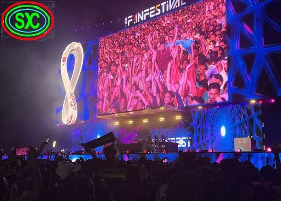 Tủ nhôm đúc COB P2.5 Màn hình LED treo 40000 điểm/mét vuông