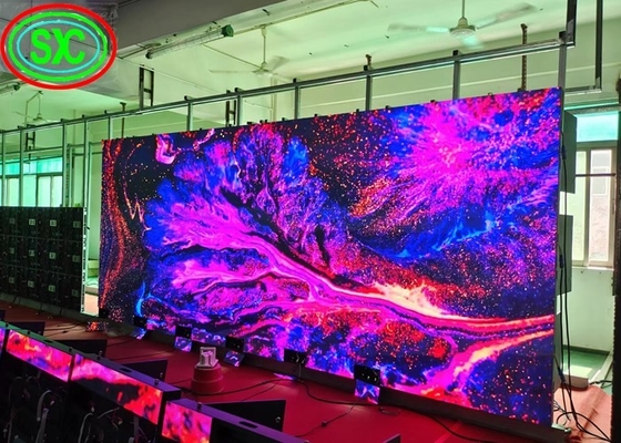 320 * 160mm Led Module GOB LED Display với kích thước tủ 640 * 640MM và độ sáng cao 1500 bit