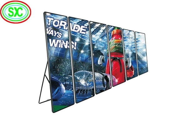 960 * 320 Phân giải mô-đun LED Poster Display được hỗ trợ bởi chip LED SMD2121 và cấu hình màu 1R1G1B