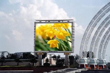 Phía đường phố màn hình hiển thị LED đầy màu sắc P10 ngoài trời độ sáng cao Bảng quảng cáo