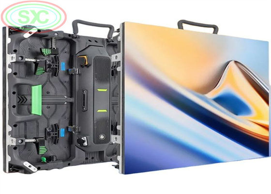 Nội thất P4.81mm Full Color LED Video Wall Screen 500x1000mm Cabinet