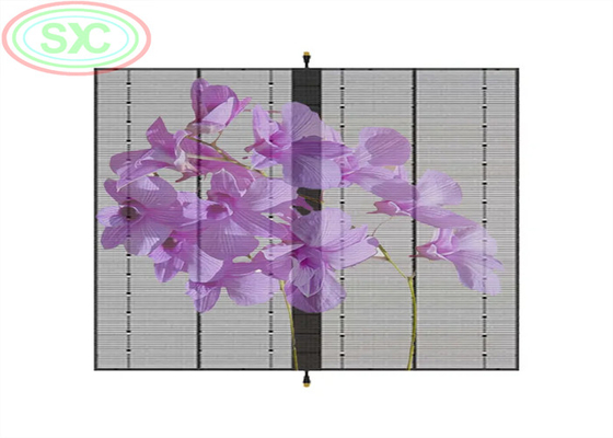 Màn hình LED treo màn hình LED trong suốt 1000 * 500MM độ sáng điều chỉnh