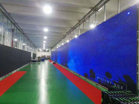 Màn hình LED màu trong nhà, kích thước tủ 500x500mm, loại LED SMD 2121 3 trong 1 và bảo vệ xâm nhập phía trước và phía sau cho trong nhà