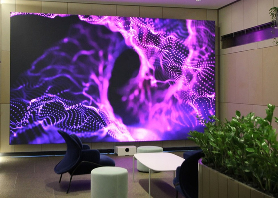 P3.91 Màn hình quảng cáo LED trong nhà cho hội nghị/ LED Video Wall với tủ sắt
