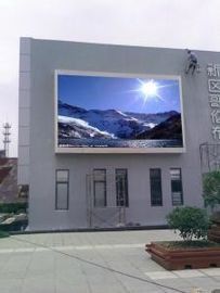 Bên ngoài chống nước P10 Quảng cáo thương mại LED Billboard 50000cd / m2 Độ sáng Biểu tượng màn hình