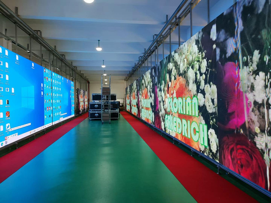 Full Color P4 màn hình hiển thị LED ngoài trời lớn 320 * 160mm LED Module màn hình LED đầy màu trong nhà