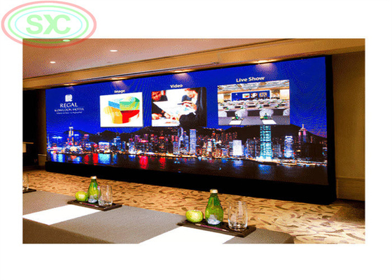 HD cố định đầy đủ màu sắc Độ sáng cao trong nhà LED Video màn hình tường P3