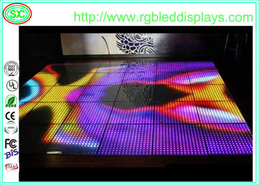 Chế độ tương tác nhạy cảm hấp dẫn Acrylic LED Disco Dance Floor Panel RGB Thay đổi màu sắc