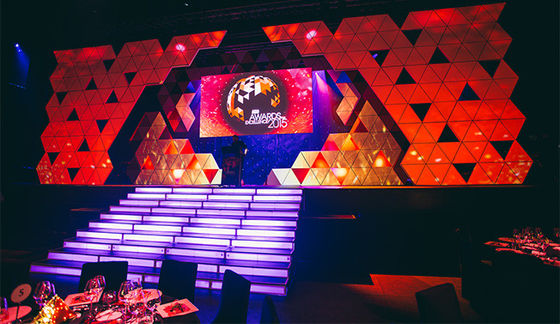 Ngoài trời P4.81mm Full Color SMD3535 LED sàn nhảy 240W IP65 chống nước