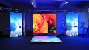 Độ phân giải cao trong nhà / ngoài trời P4.81 Full Color Led Dance Floor Factor For Bar event