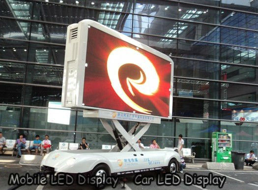Biển báo tin nhắn xe LED đủ màu RGB