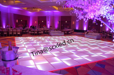 Thiết bị sân khấu Tiệc cưới Chương trình DJ Full Color RGB LED Disco Light Dance Floor Screen