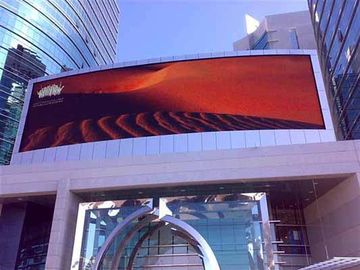 P8 Digital Building Fixed Installation Billboard Quảng cáo màn hình hiển thị LED