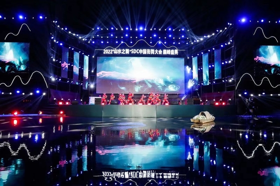 Nội thất quảng cáo sân khấu màn hình LED HD Video Wall P3 Pixel High Brightness Panel