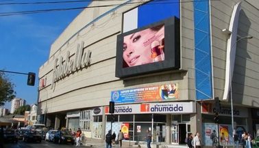 P10 Full Color Outdoor LED Display Screen Bảng quảng cáo kỹ thuật số Trung tâm mua sắm