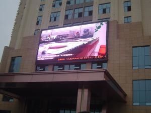 ngoài trời chống nước Cài đặt cố định Điện tử Led màn hình quảng cáo đầy màu sắc