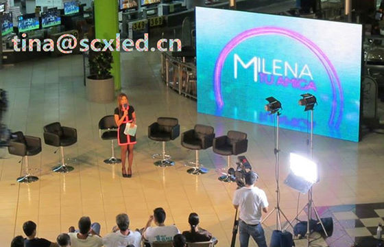 P3.91mm Indoor LED Video Wall Panel 5000cd Độ sáng IP65