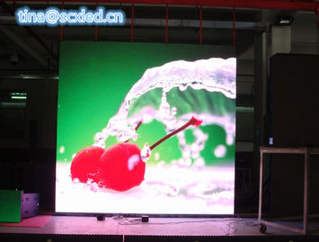 HD P3.91 Thiết kế nền sân khấu dẫn màn hình TV studio / màn hình màn hình tường video LED trong nhà