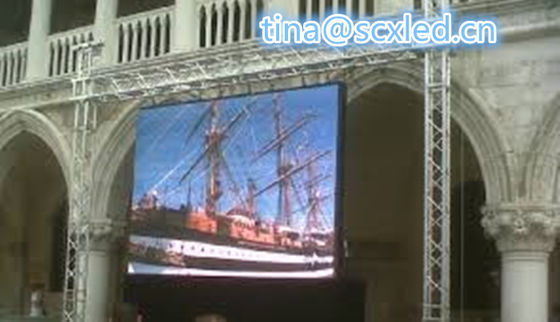 Giá tốt P3.91 Phía ngoài Full Color Waterproof LED Video Wall Cho thuê sự kiện trực tuyến