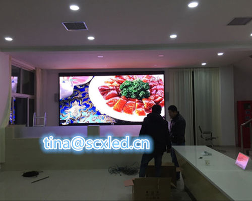 P2.5 Full Color LED Video Wall Panel 160x160mm Hiển thị cho thuê trong nhà