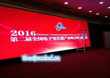 Ngoài trời chống nước Màn hình LED độ sáng cao Cho thuê P3 Trung tâm thương mại Cài đặt