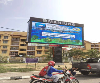 Giant High Brightness Outdoor Full Color Advertising LED Billboard Street Đường phố / High Way