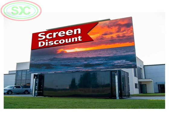 Smd2121 Bên ngoài màn hình LED cho thuê màu đầy đủ 16-bit màu xám 3 năm bảo hành