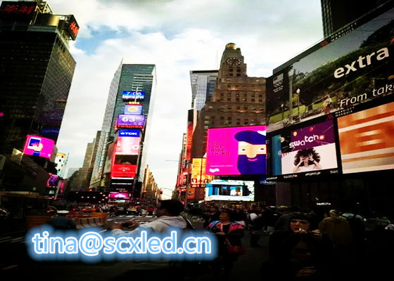 Màn hình quảng cáo LED ngoài trời P10, khoảng cách điểm ảnh 10mm, chống nước IP65