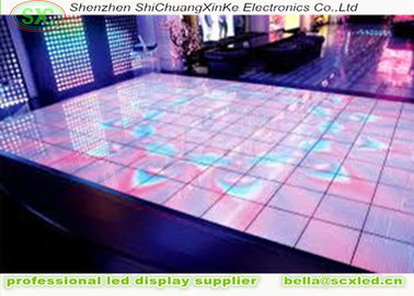 sàn nhảy LED RGB chống nước với độ sáng Epistar Chip hiệu ứng ánh sáng phát sáng và nhãn tùy chỉnh