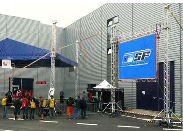 Sử dụng cho thuê Stage HD SMD 3in1 P3.91 Indoor Outdoor Full Color LED Display Screen With Aluminum Cabinet 24pcs Panel