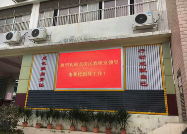 P6 Bên ngoài chống nước Full Color HD 27777 Dots/Sqm LED Die-Cast Aluminium Screen