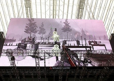 HD Indoor P6 Stage Background Events LED Rnetal Video Bức tường màn hình hiển thị LED