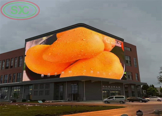8mm Pixel Pitch Bảng hiệu tiếp thị ngoài trời cho H 160 V 140 yêu cầu góc nhìn