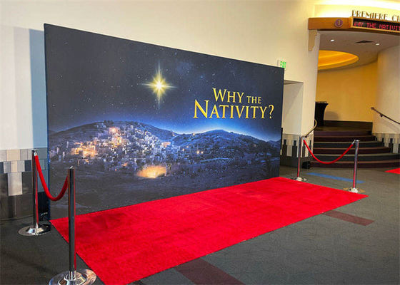 Màn hình LED video P5 trong nhà và ngoài trời, đầy đủ màu sắc, khoảng cách điểm ảnh 5mm, độ sáng 1500cd/M2