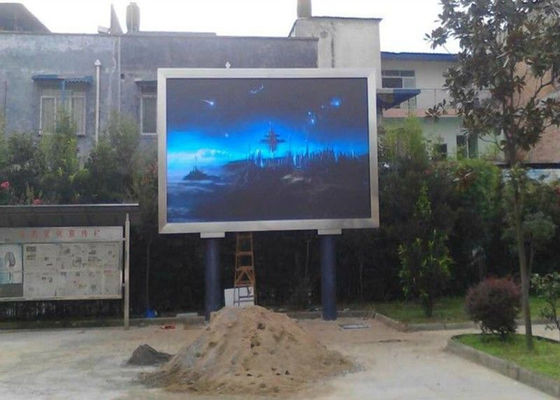 Bên ngoài Full Color tòa nhà P6 LED Billboard 6mm Pixel Pitch IP65 chống nước