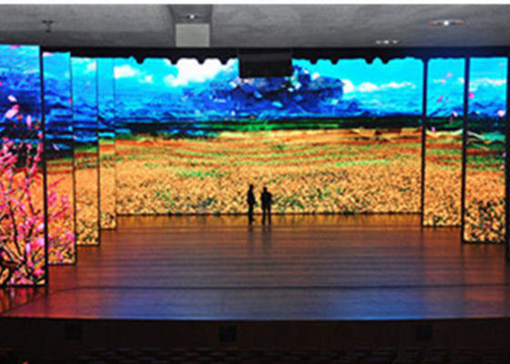 Giá tốt P5 Nội thất đầy màu sắc RGB Led Panel Độ phân giải cao Quảng cáo LED Display trực tuyến