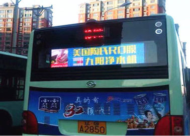 Full Color P5 Car LED Sign Display LED Video Display với tủ nhôm