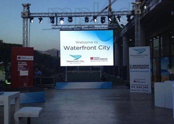 P4.81mm Indoor Outdoor Waterproof Full Color LED Rental Display Screen 500x500mm màn hình hiển thị