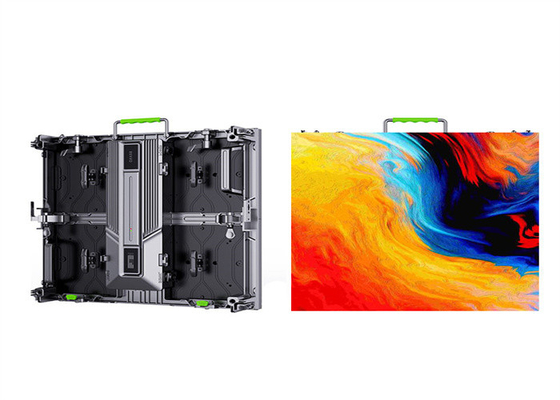 Full Color Rental Indoor Outdoot P4.81 HD Hình ảnh màn hình LED cho tường video