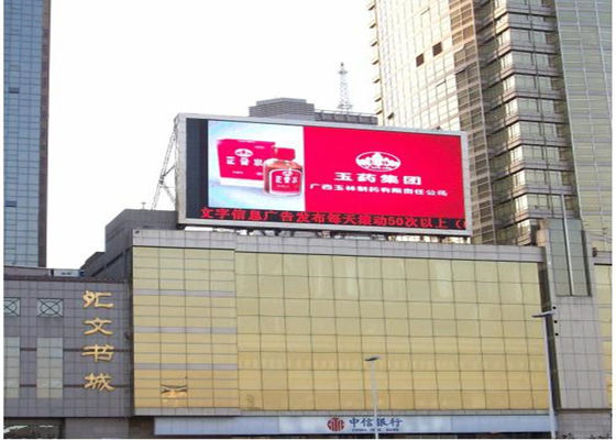 P10 Màn hình LED SMD ngoài trời 10mm Pixel 5000cd/m2 Độ sáng