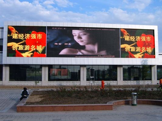 Giá tốt 960 * 960mm Biển quảng cáo video kỹ thuật số đầy đủ màu LED P10 ngoài trời lớn trực tuyến