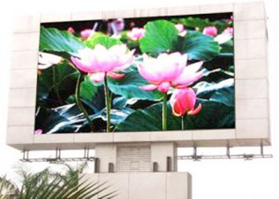 P8 Bên ngoài chống nước LED bảng quảng cáo bảng điều khiển 8mm Pixel Pitch hiển thị đầy đủ màu sắc
