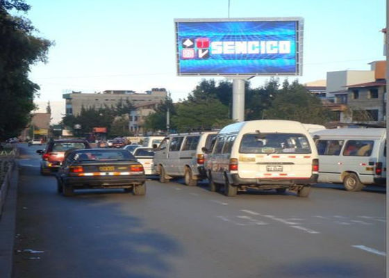 Màn hình LED quảng cáo ngoài trời, đầy đủ màu sắc, chống nước, P8 SMD 320x160mm