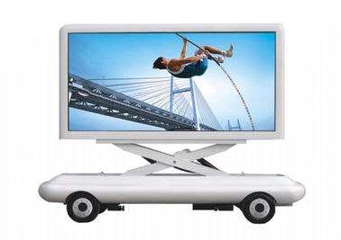 P10 Màn hình LED di động đầy màu / màn hình video LED ngoài trời cho quảng cáo