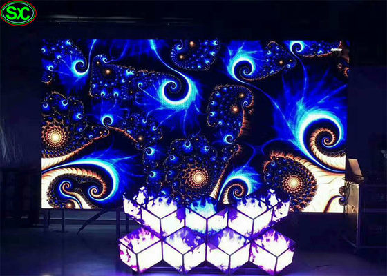 P5 box Flexible Stage LED Screen for Nightclub,  3D DJ led display in WIFI 3G