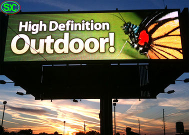 P2.5 LED Die-Cast Aluminum Large Digital Billboard Quảng cáo Thị trường chống nước